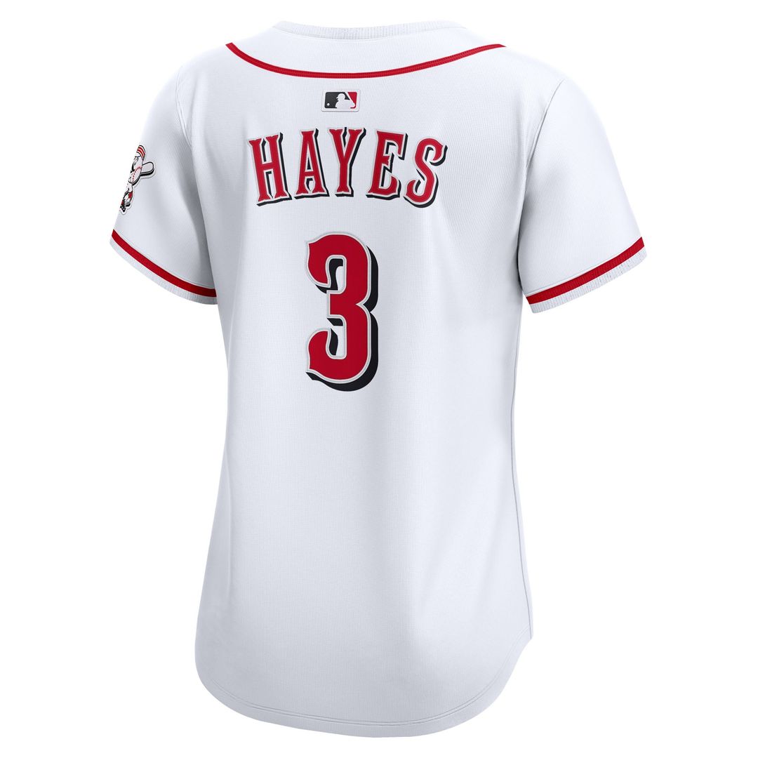 Cincinnati Reds Ke'Bryan Hayes Women's Home Limited Jersey | White