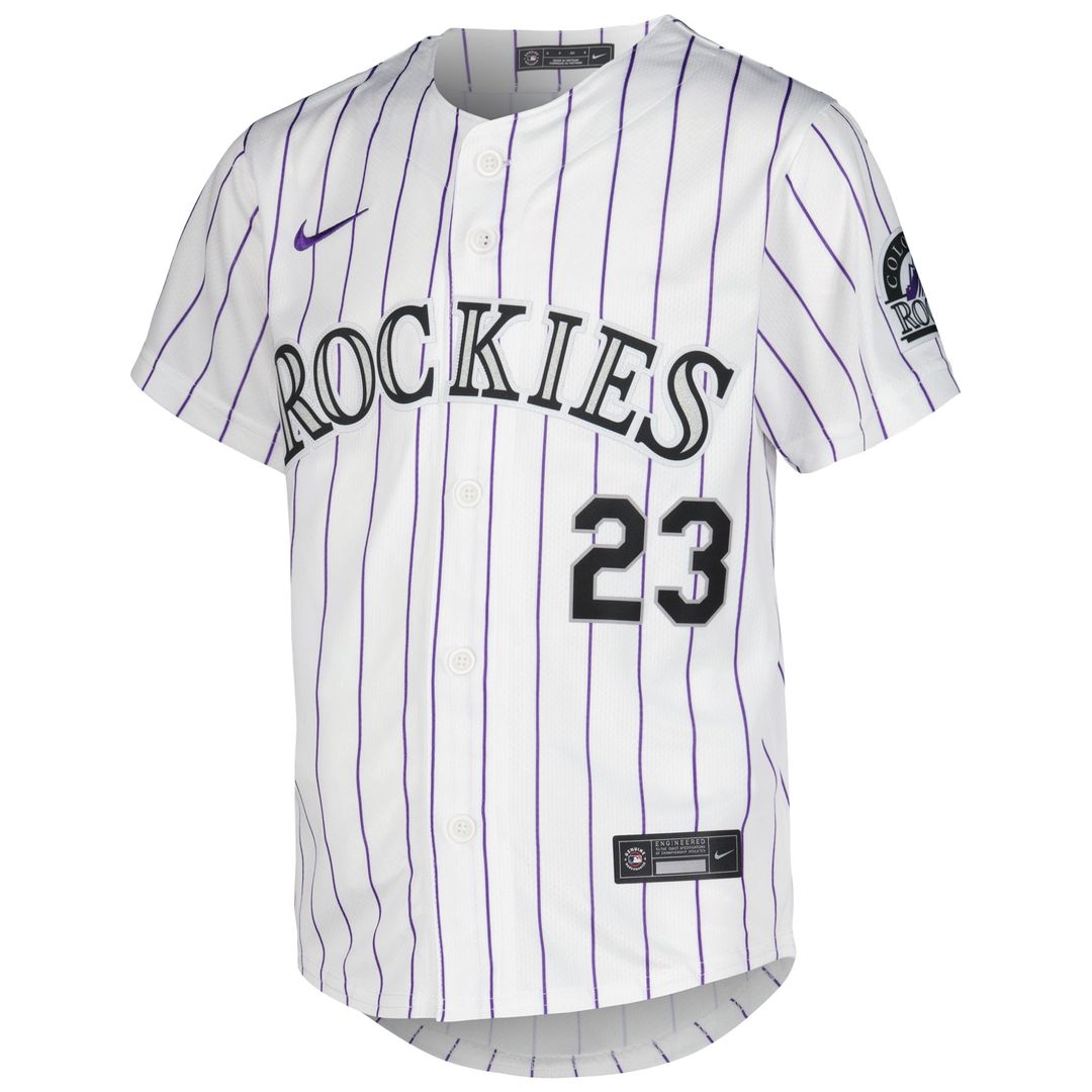 Colorado Rockies Kris Bryant Youth Alternate Limited Jersey | Purple