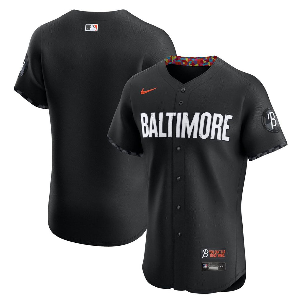 Baltimore Orioles City Connect Elite Jersey | Black