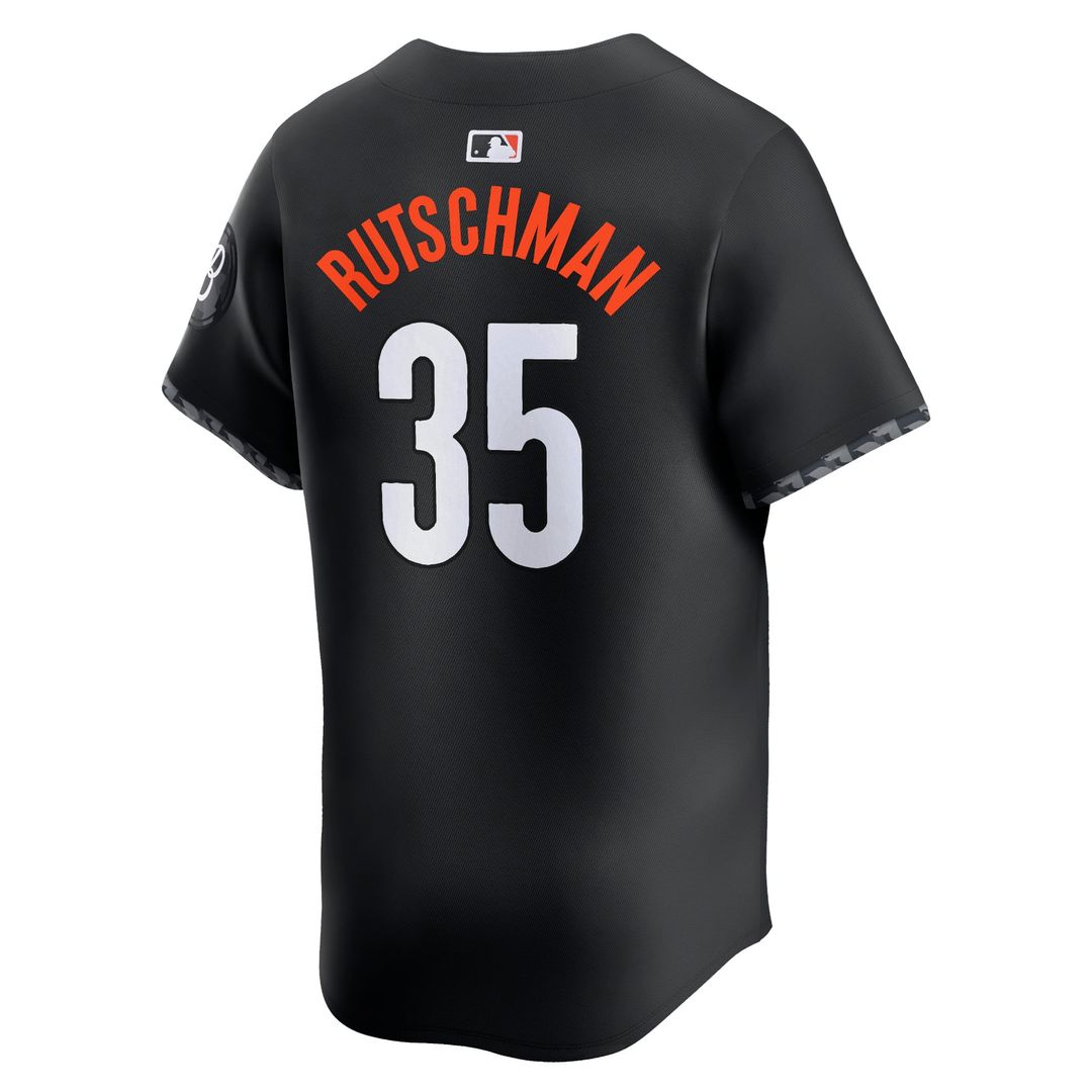 Baltimore Orioles Adley Rutschman City Connect Limited Jersey | Black