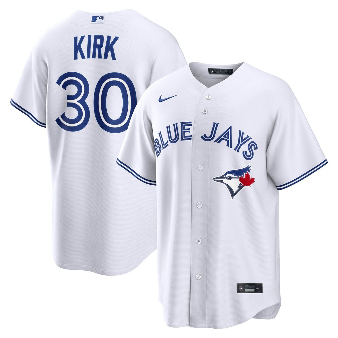 Toronto Blue Jays Alejandro Kirk Home Replica Jersey | White