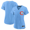 Chicago Cubs Women's Alternate Replica Jersey | Light Blue
