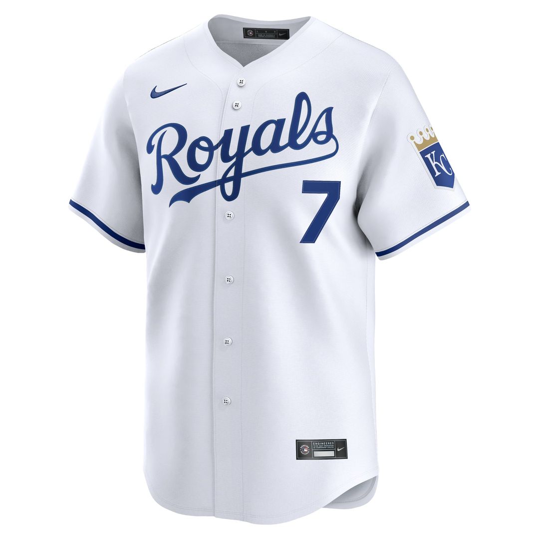 Kansas City Royals Bobby Witt Jr. Home Limited Jersey | White