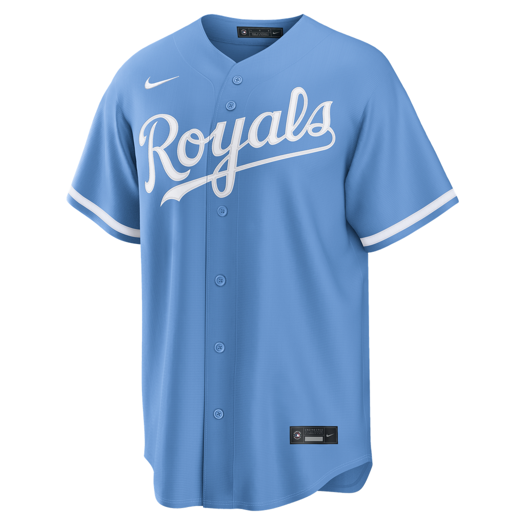 Kansas City Royals Bobby Witt Jr. Alternate Replica Jersey | Light Blue