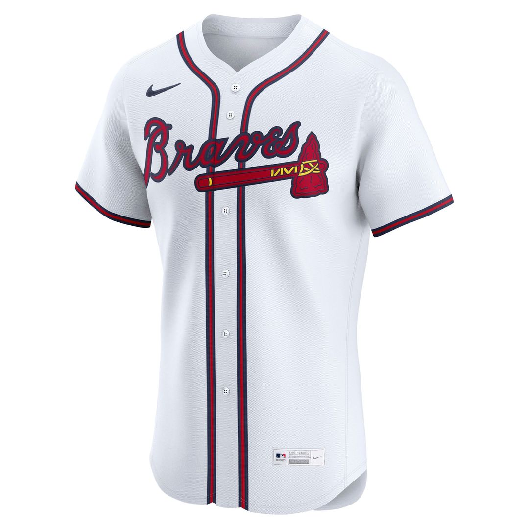 Atlanta Braves Ronald Acuña Jr. Alternate Elite Jersey | Navy