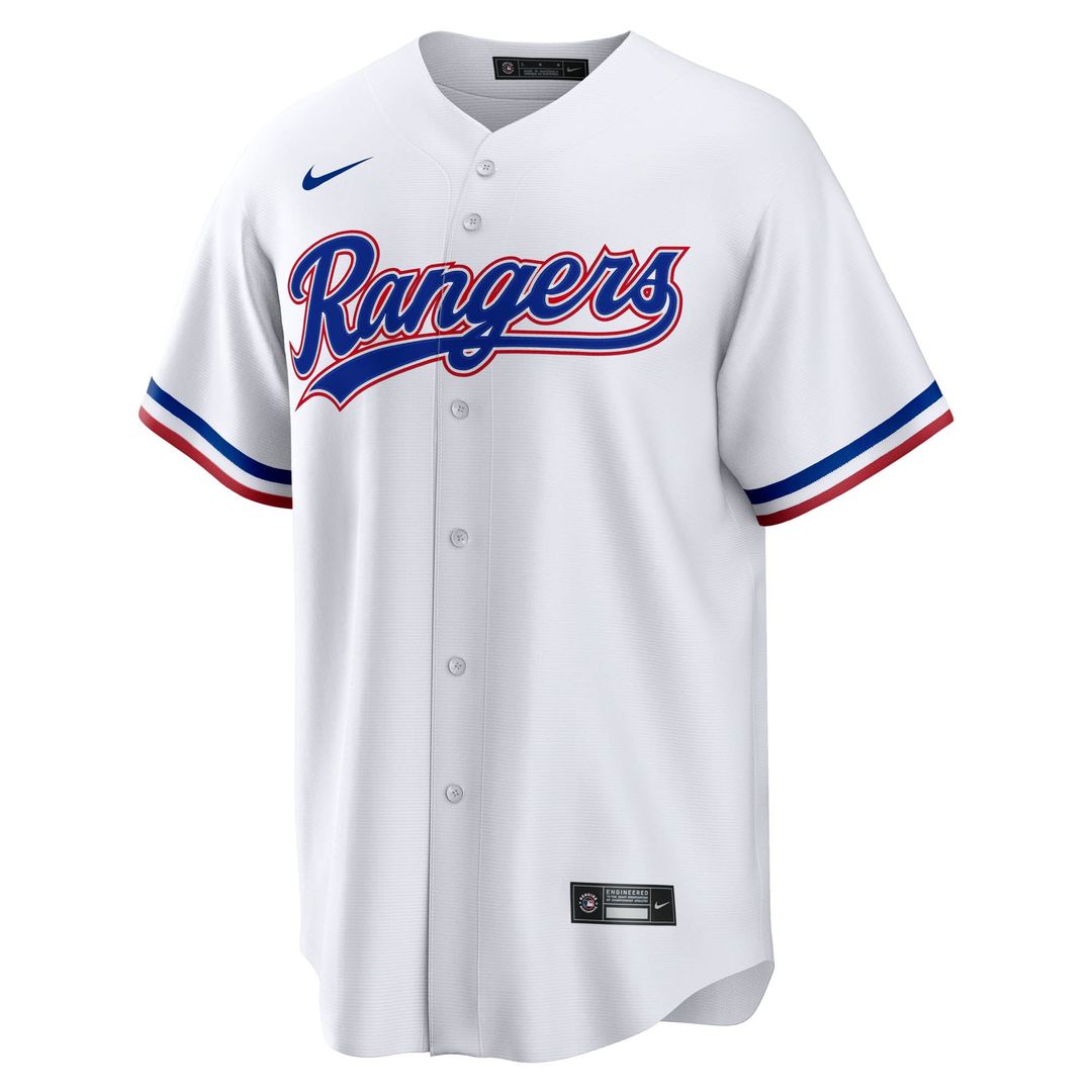 Texas Rangers Kyle Higashioka Home Replica Jersey | White