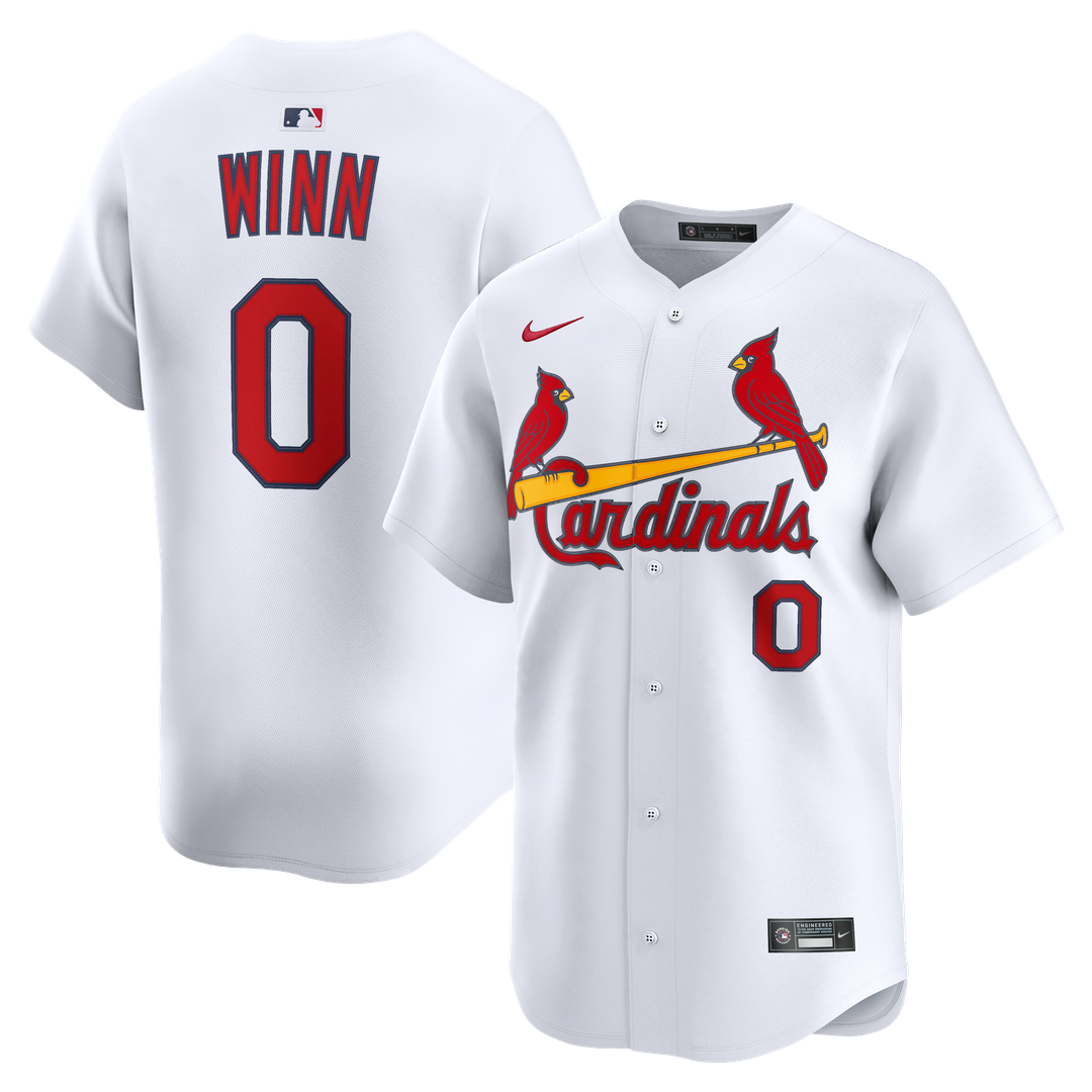 St. Louis Cardinals Masyn Winn Home Limited Jersey | White