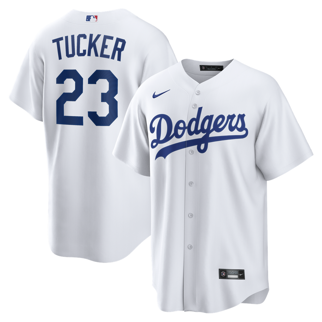 Los Angeles Dodgers Kyle Tucker Home Replica Jersey | White