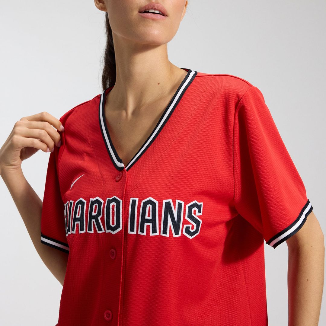 Cleveland Guardians Women's Alternate 2 Replica Jersey | Red