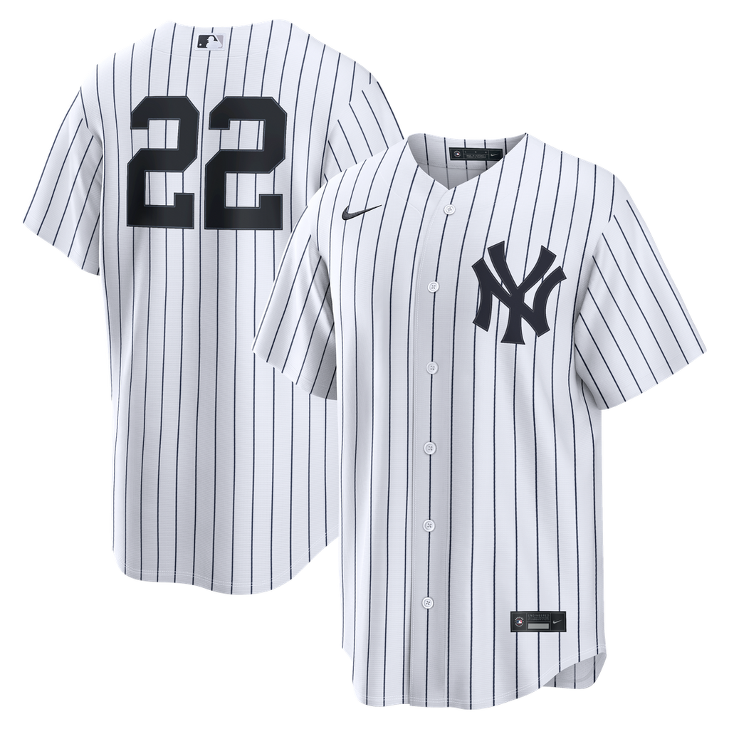 New York Yankees Ben Rice Home Replica Jersey | White