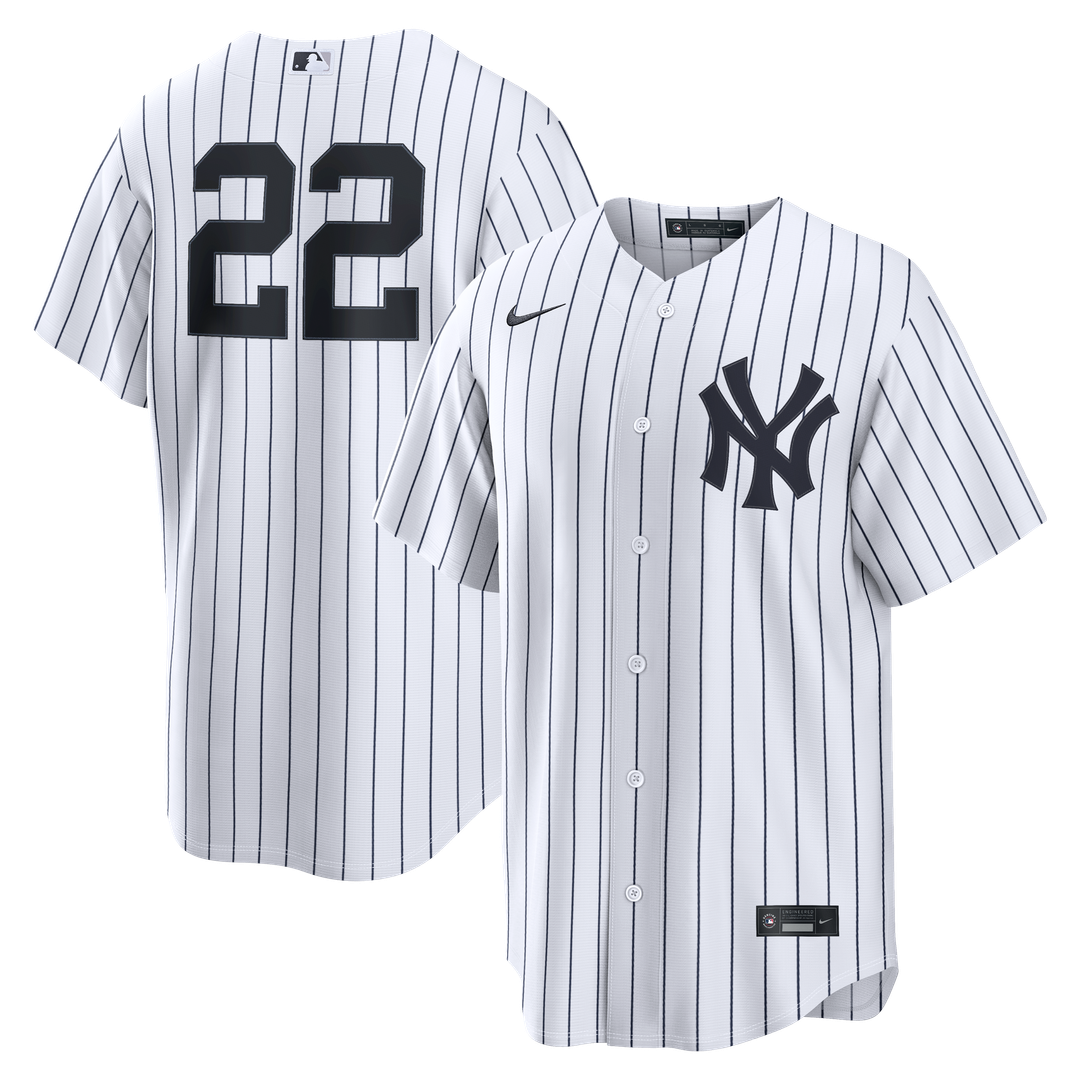 New York Yankees Ben Rice Home Replica Jersey | White