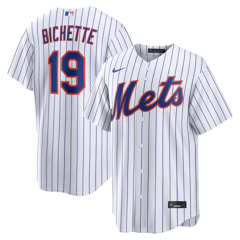 New York Mets Bo Bichette Home Replica Jersey | White
