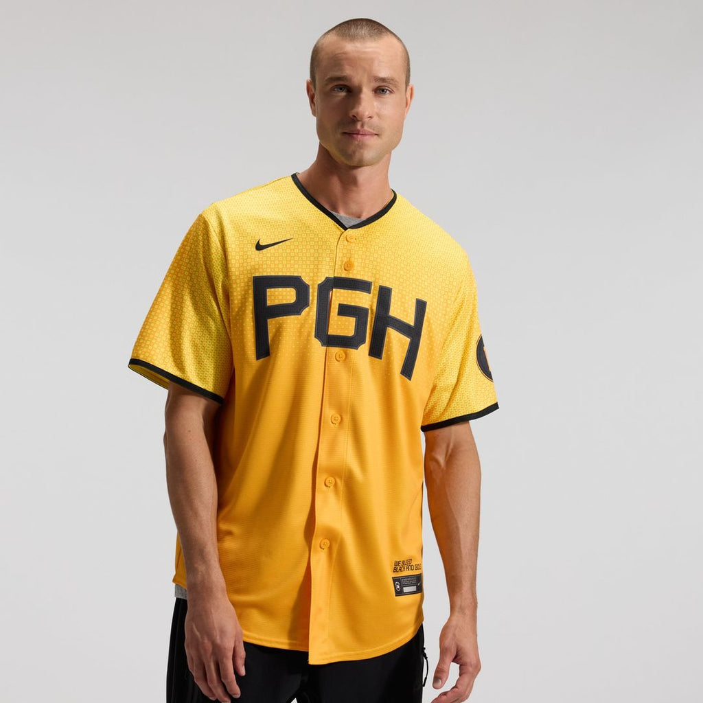 Pittsburgh Pirates City Connect Replica Jersey | Gold
