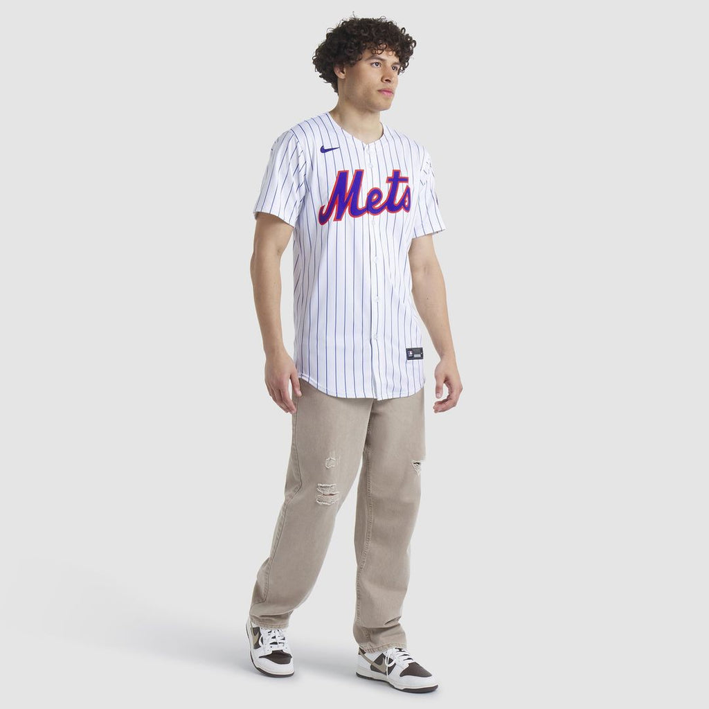 New York Mets Home Replica Team Jersey | White