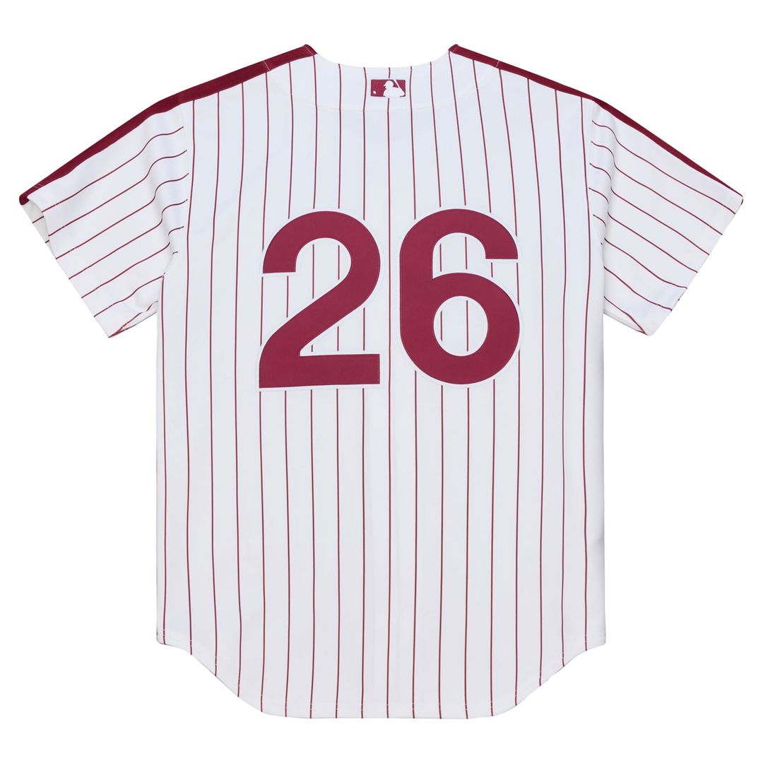 Philadelphia Phillies Chase Utley 2003 Cooperstown Authentic Jersey | White