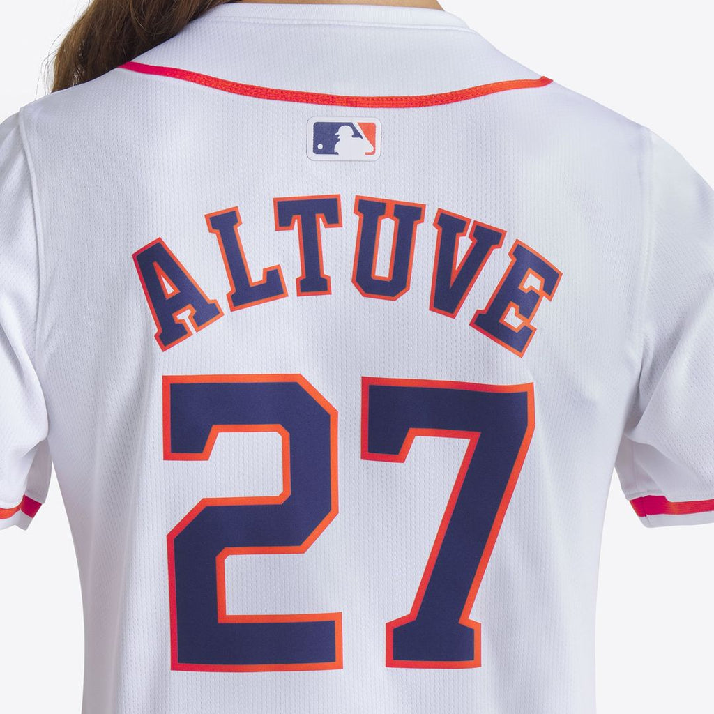 Houston Astros Jose Altuve Women's Home Limited Jersey | White
