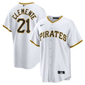 Pittsburgh Pirates Roberto Clemente Home Replica Player Name Jersey | White