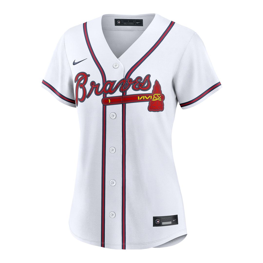 Atlanta Braves Mauricio Dubón Women's Home Replica Jersey | White