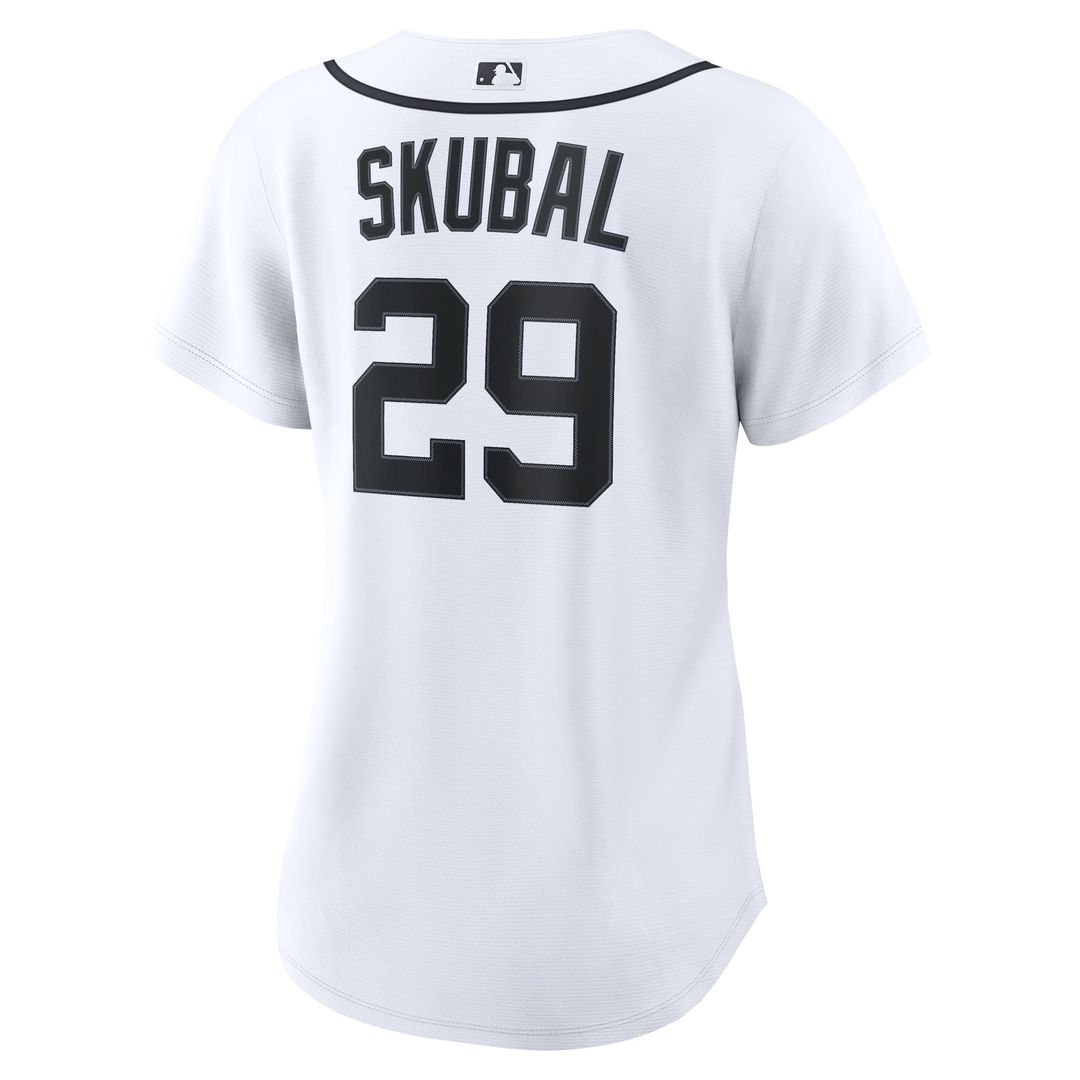 Detroit Tigers Tarik Skubal Women's Home Replica Jersey | White