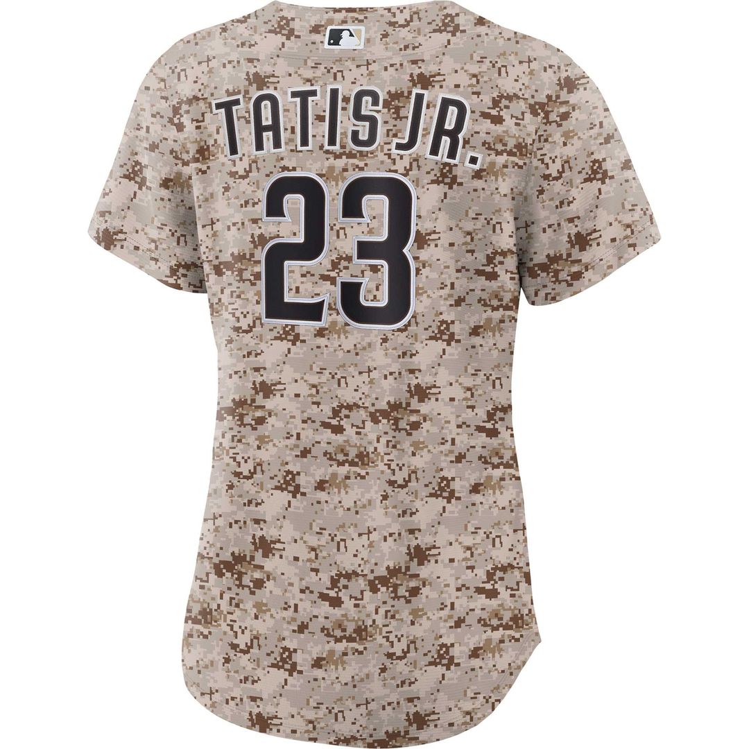 San Diego Padres Fernando Tatis Jr. Women's USMC Alternate Replica Jersey | Camo