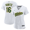 Athletics Nick Kurtz Women's Home Replica Jersey | White