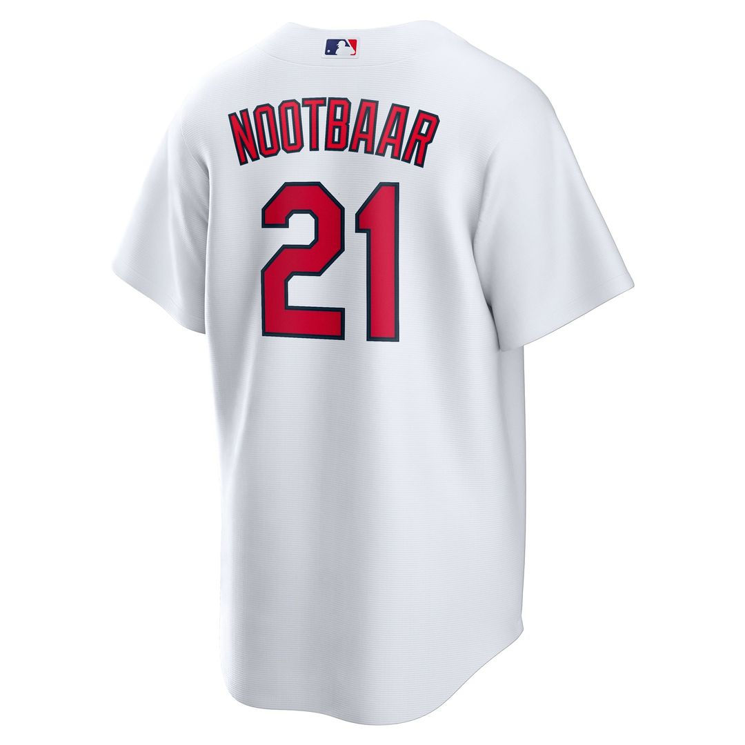 St. Louis Cardinals Lars Nootbaar Home Replica Jersey | White