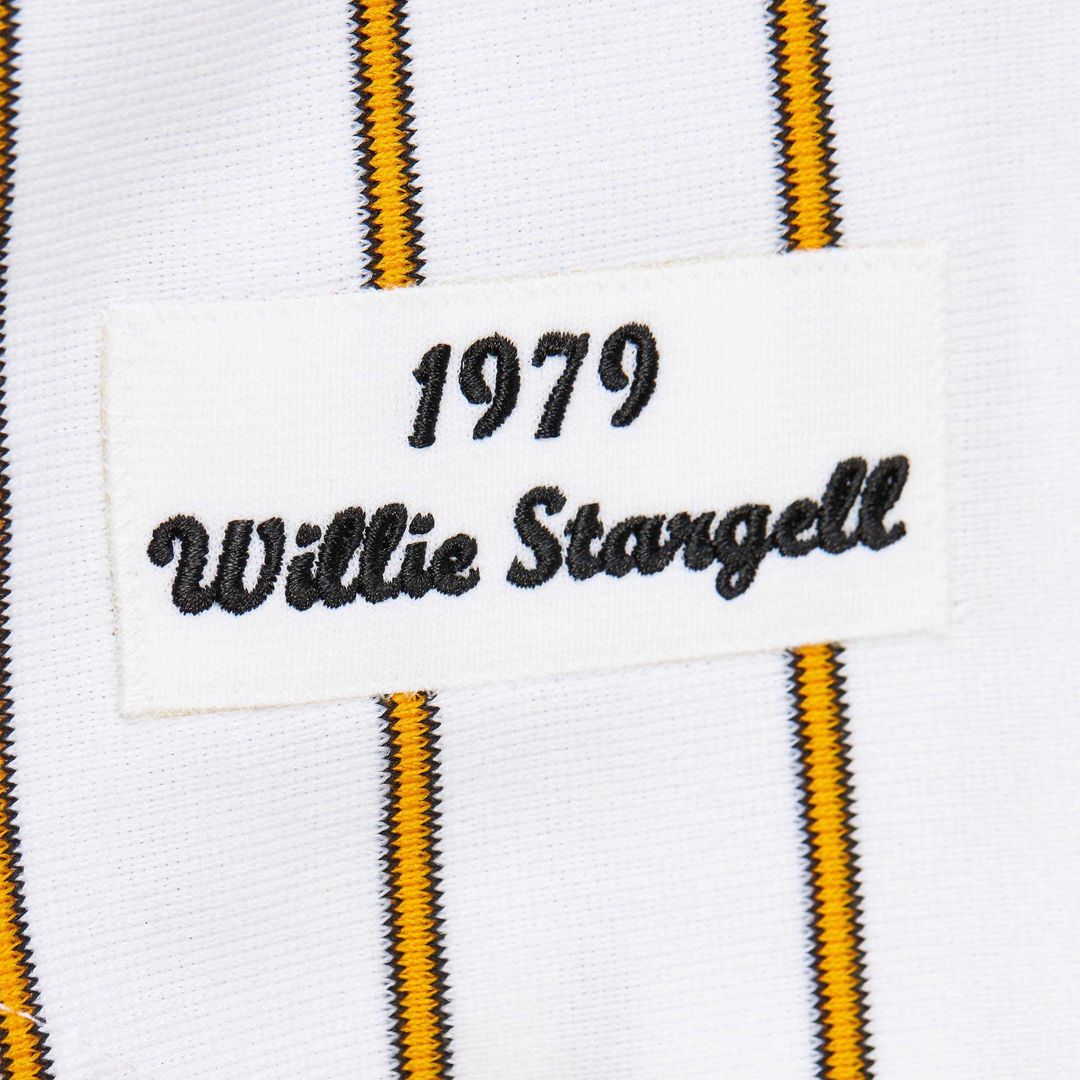 Pittsburgh Pirates Willie Stargell Cooperstown 1979 Authentic Jersey | White