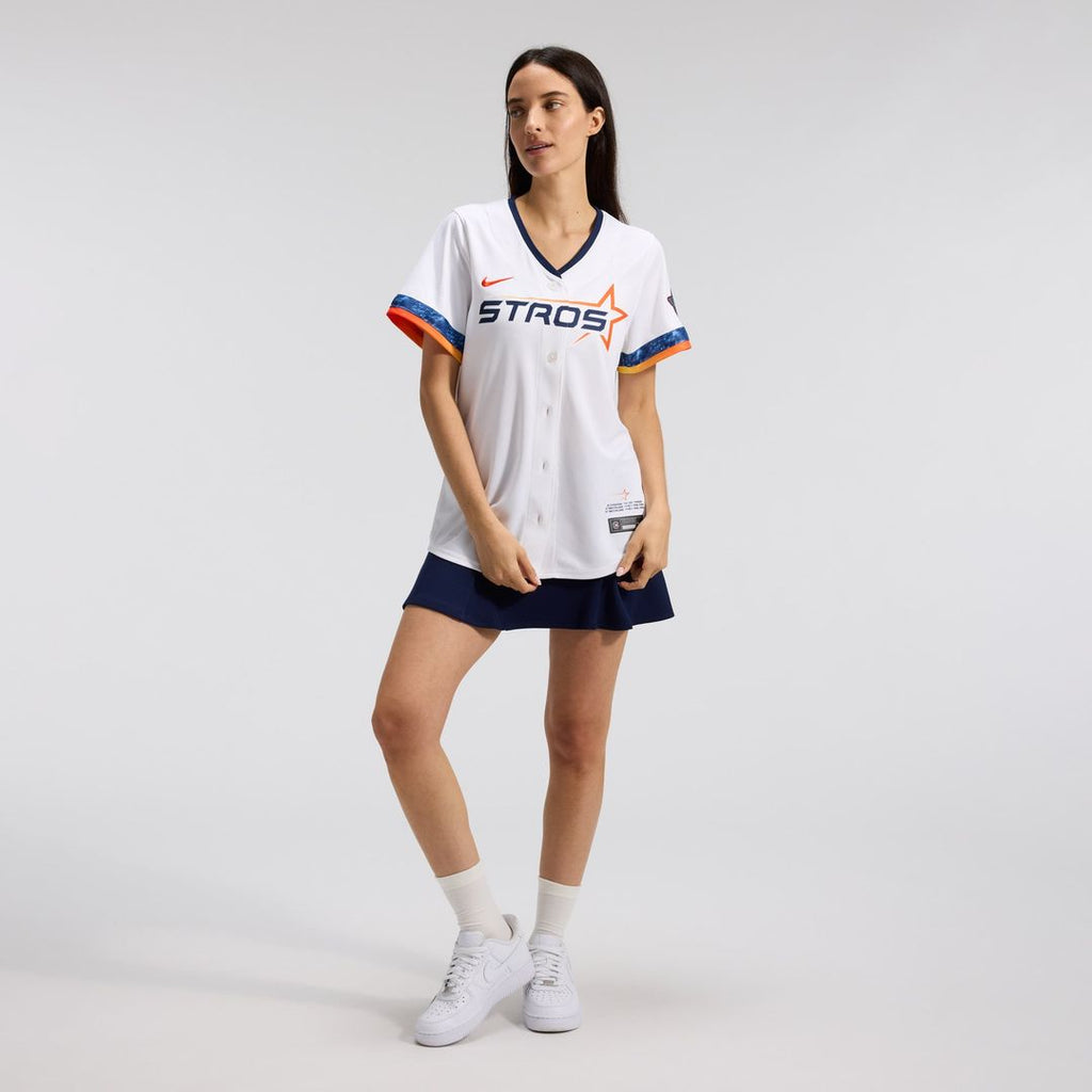 Houston Astros Women's 2025 City Connect Limited Jersey | White