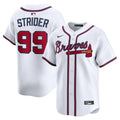 Atlanta Braves Spencer Strider Home Limited Jersey | White