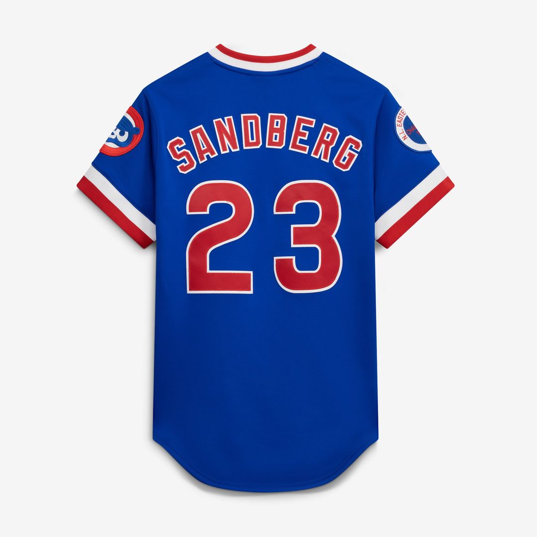 Chicago Cubs Ryne Sandberg 1984 Throwback Authentic Jersey | Royal