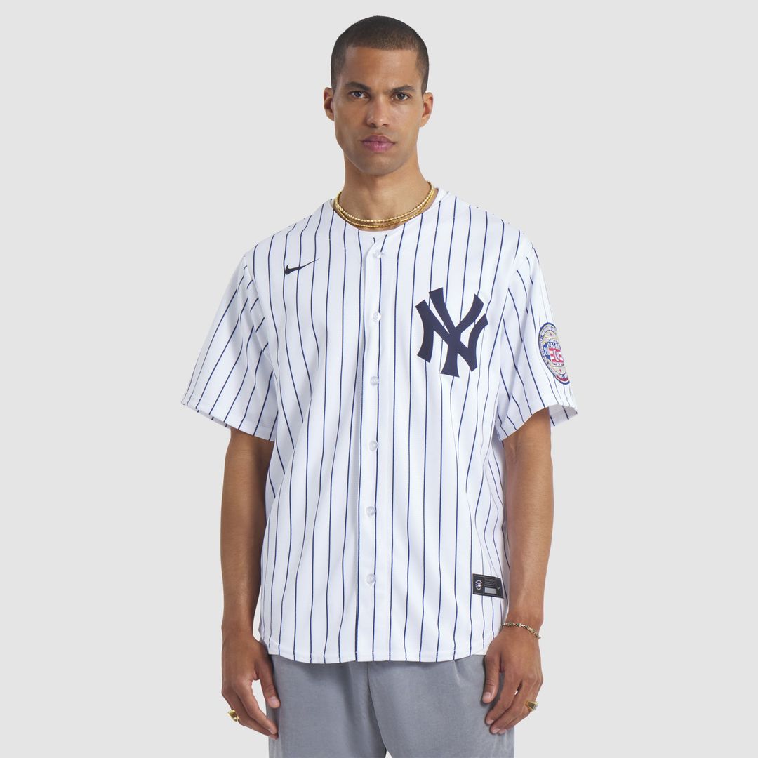 New York Yankees CC Sabathia 2025 Baseball Hall of Fame Name & Number Retired Replica Jersey | White