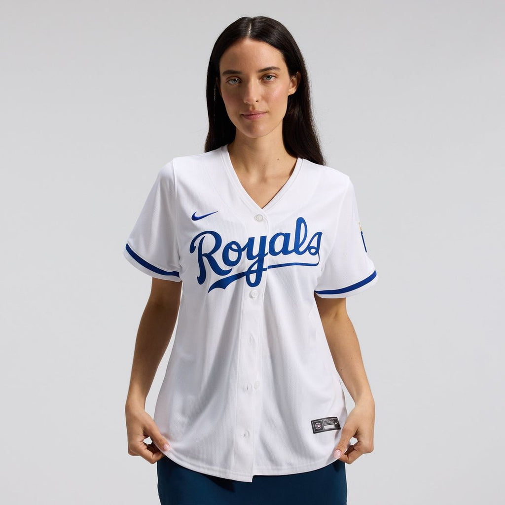 Kansas City Royals Women's Home Limited Jersey | White