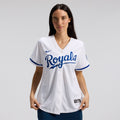 Kansas City Royals Women's Home Limited Jersey | White