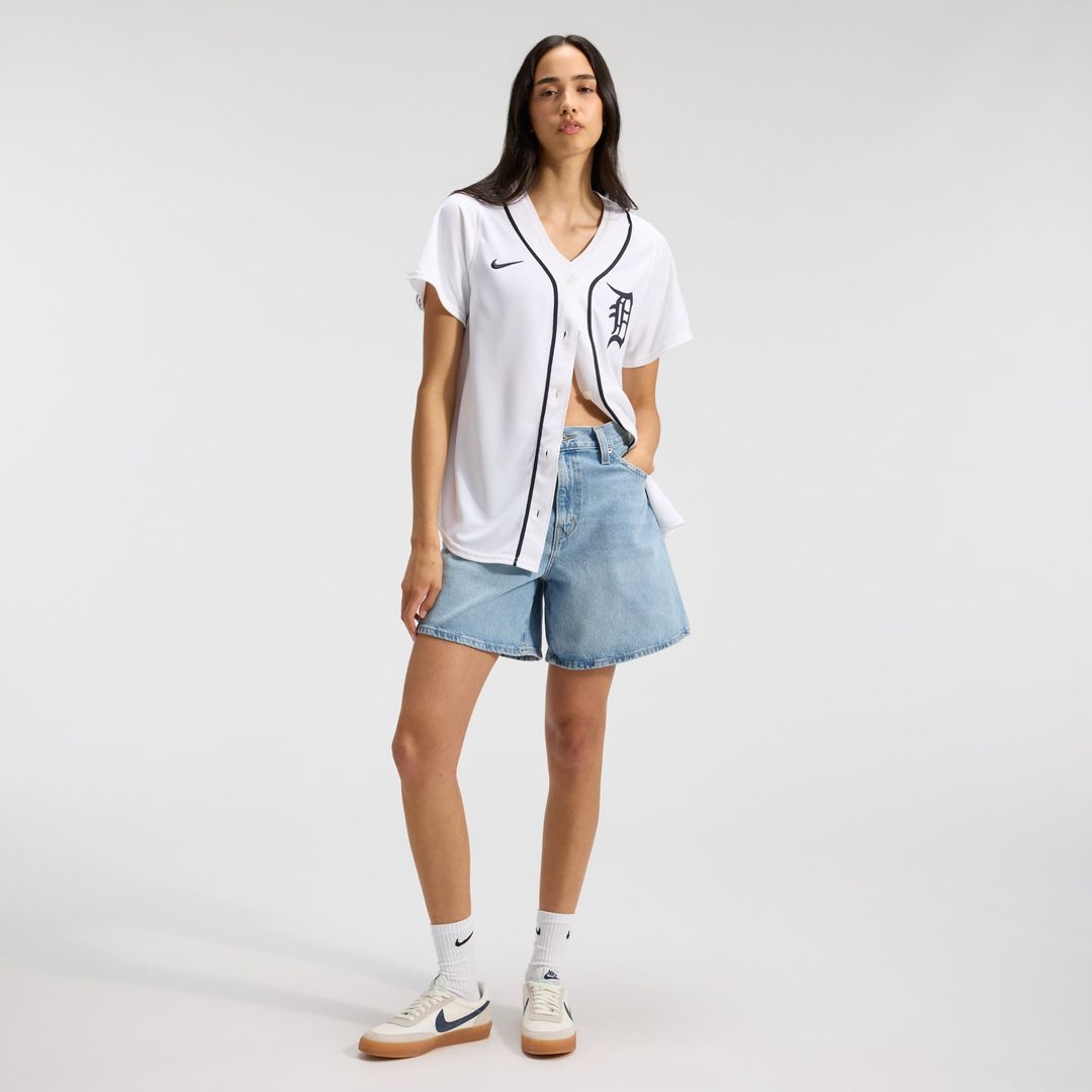 Detroit Tigers Women's Home Limited Jersey | White