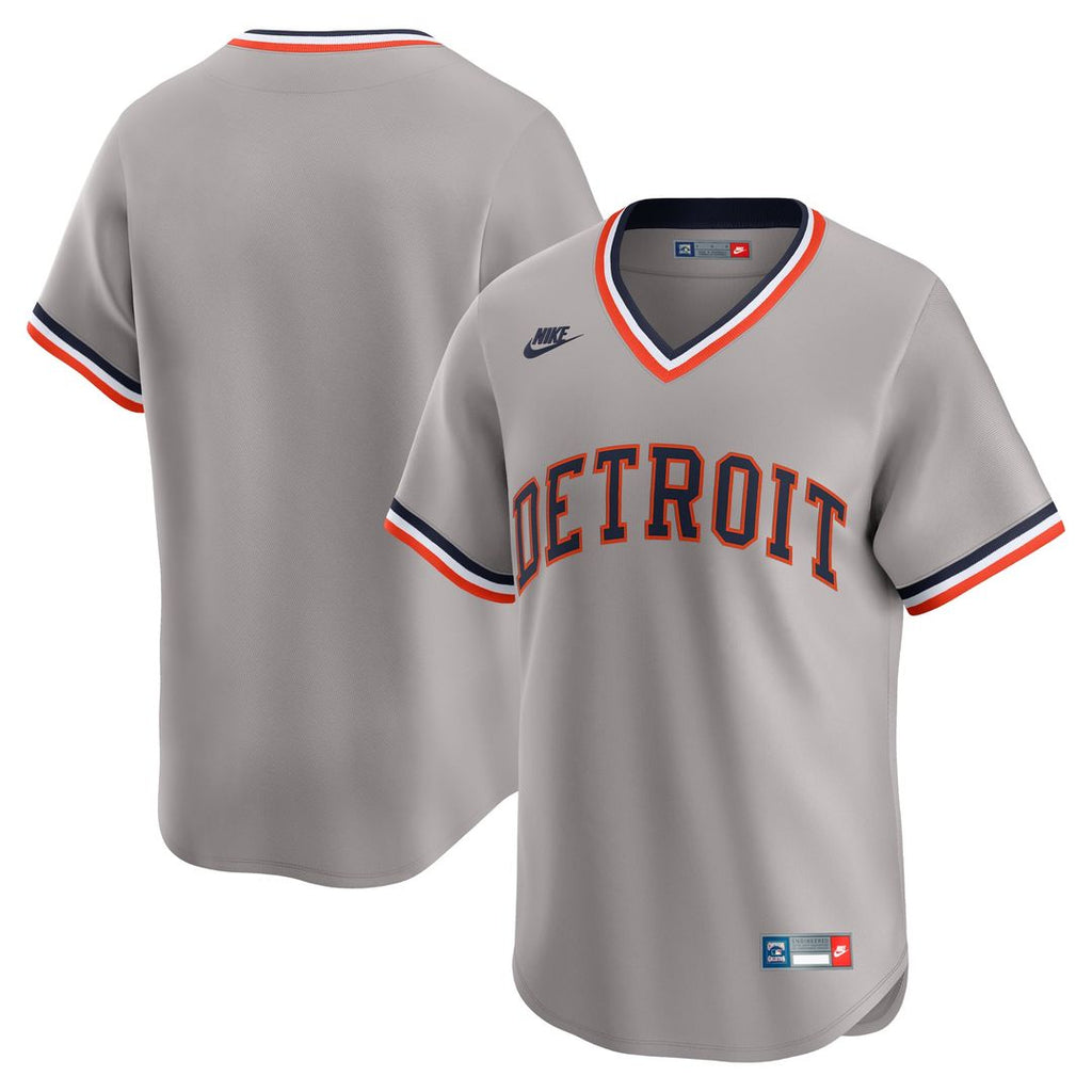 Detroit Tigers Cooperstown Limited Jersey | Gray