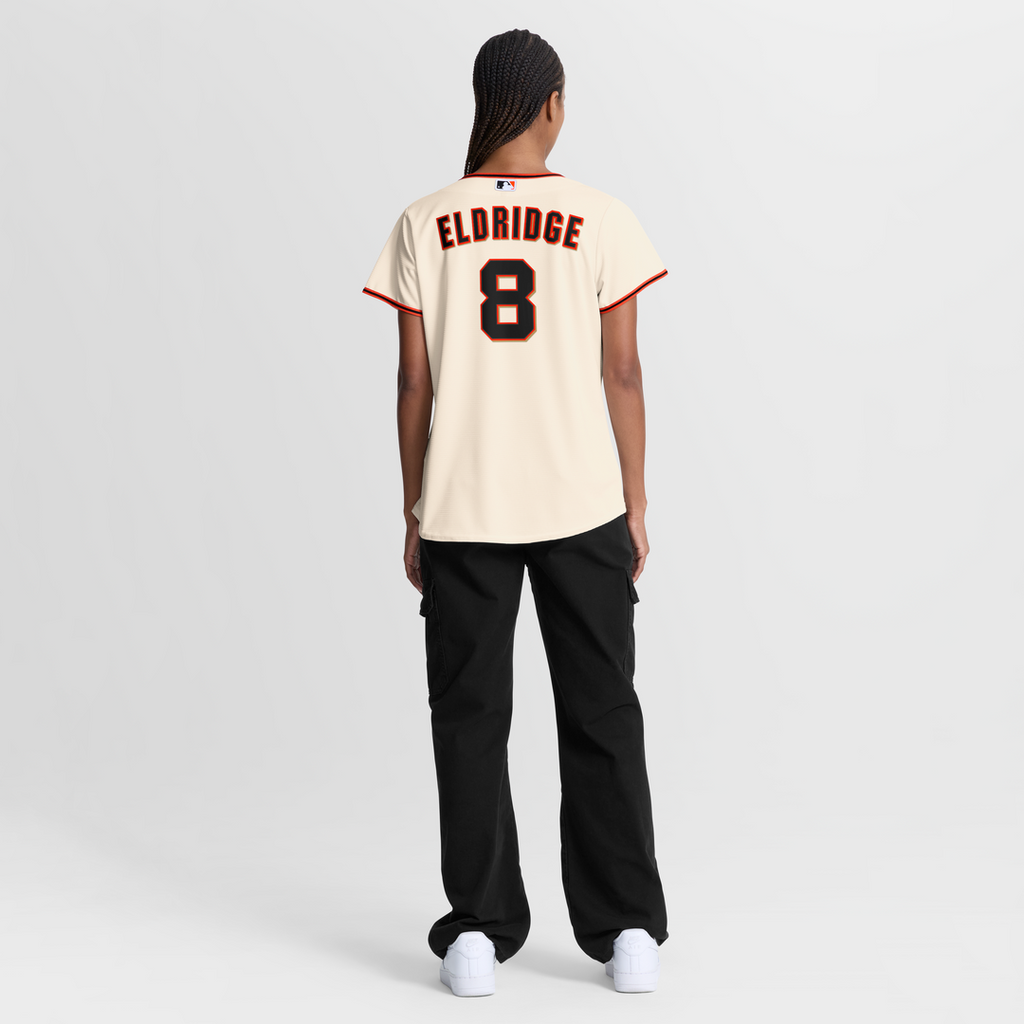 San Francisco Giants Bryce Eldridge Women's Home Replica Jersey | Cream