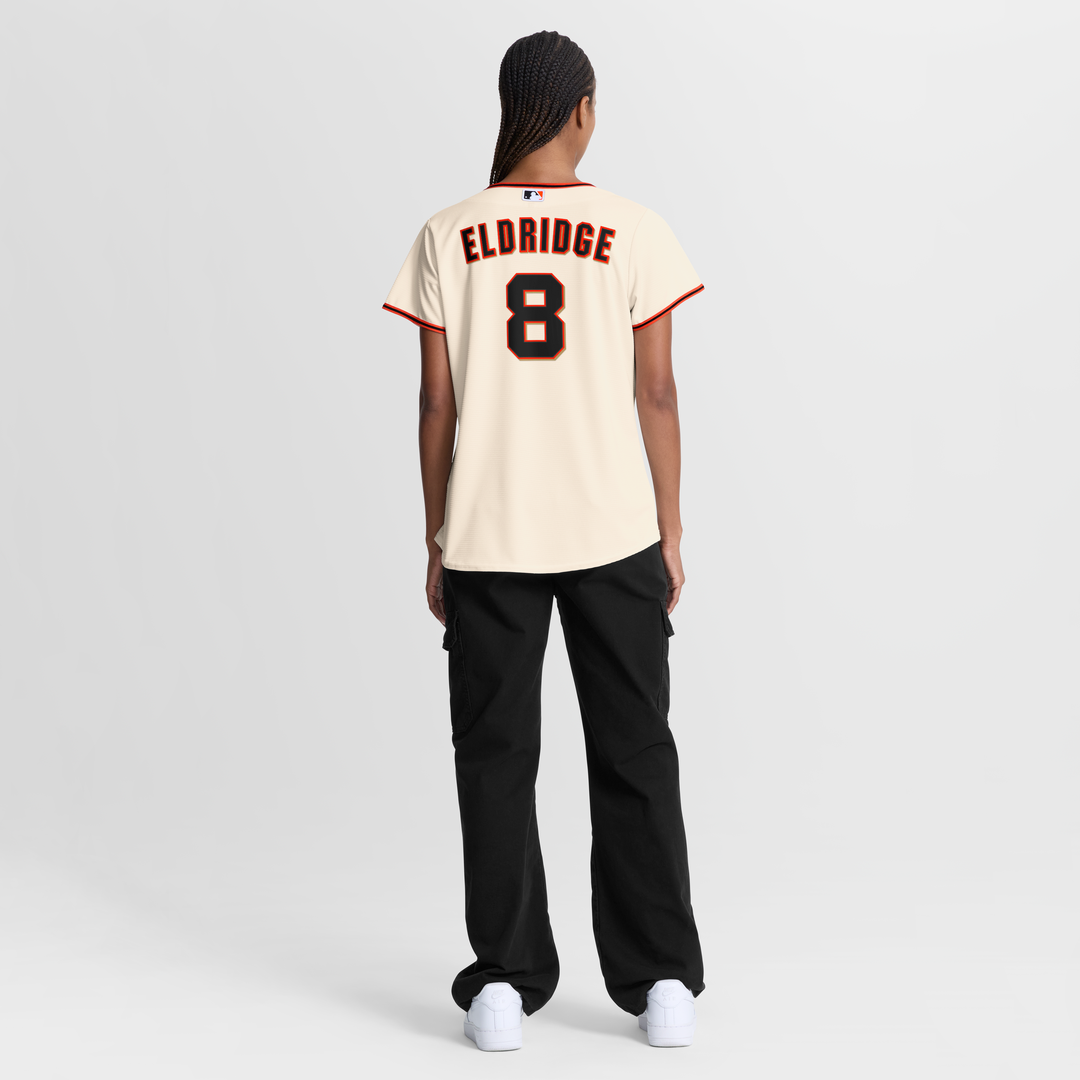 San Francisco Giants Bryce Eldridge Women's Home Replica Jersey | Cream