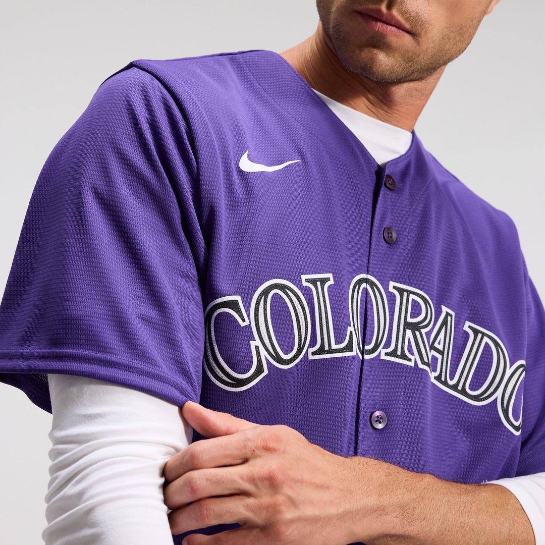 Colorado Rockies Home Replica Team Jersey | White
