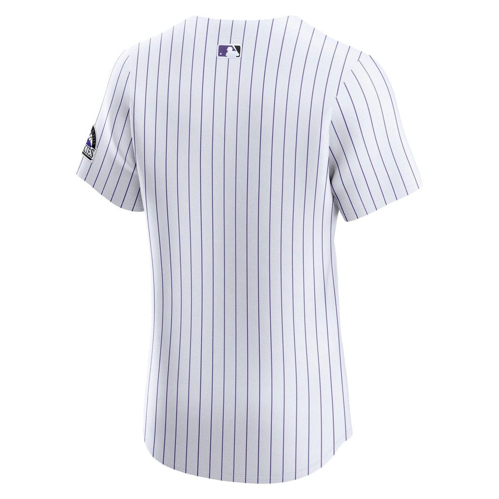 Colorado Rockies Home Elite Jersey | White