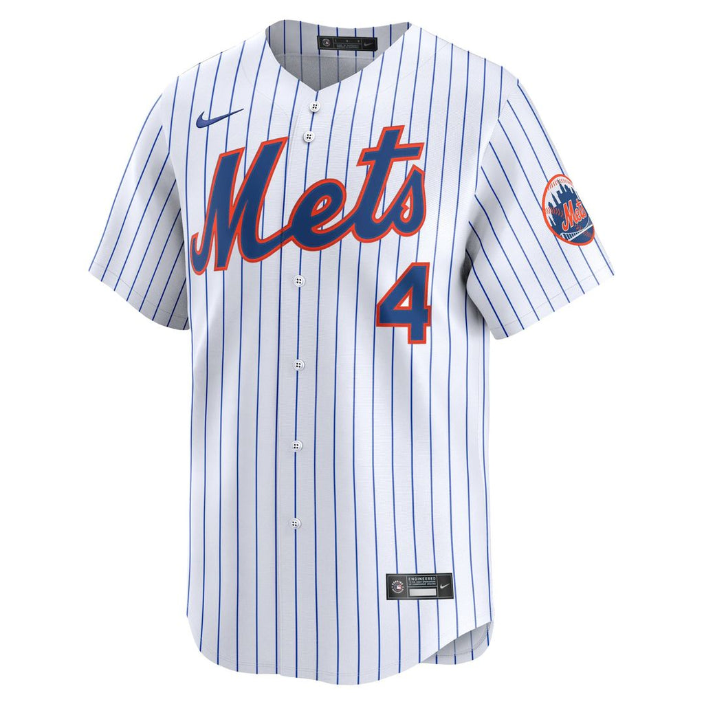 New York Mets Francisco Alvarez Home Limited Jersey | White