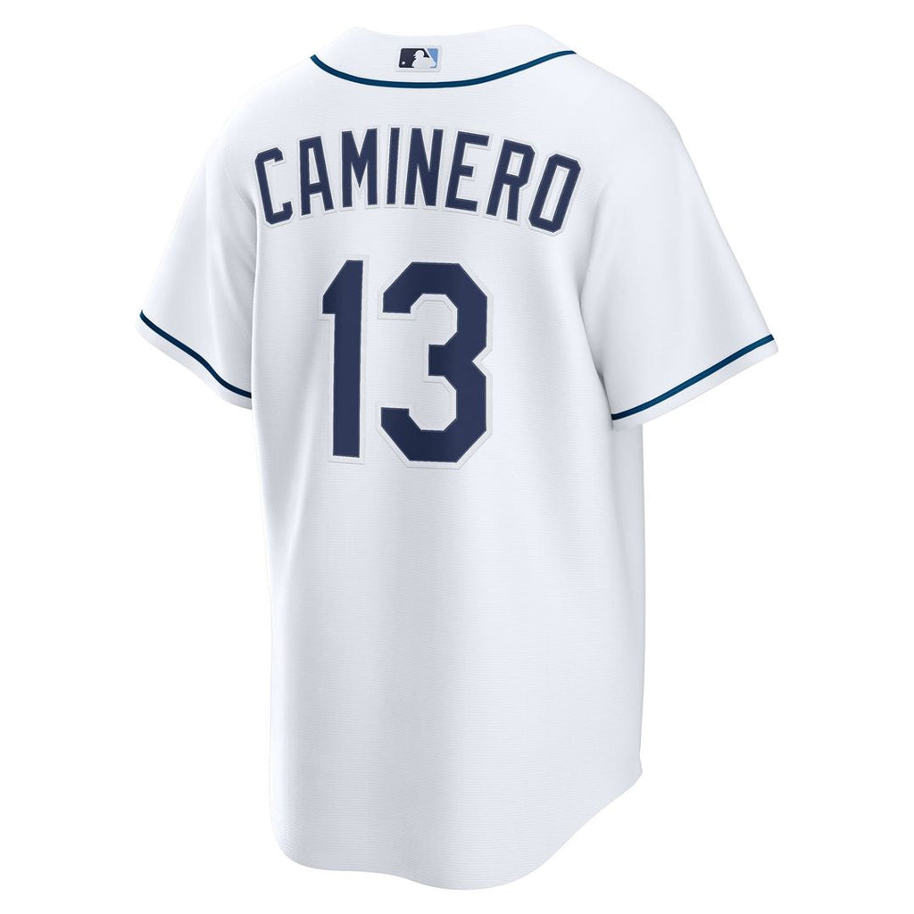 Tampa Bay Rays Junior Caminero Home Replica Jersey | White