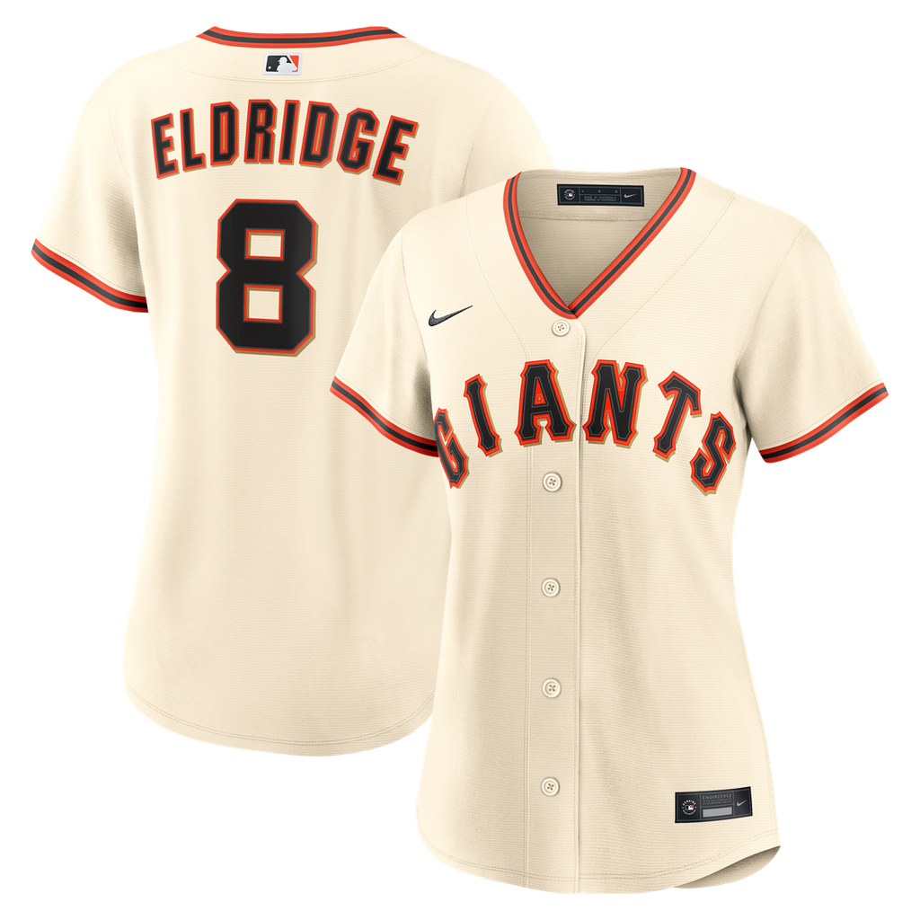 San Francisco Giants Bryce Eldridge Women's Home Replica Jersey | Cream