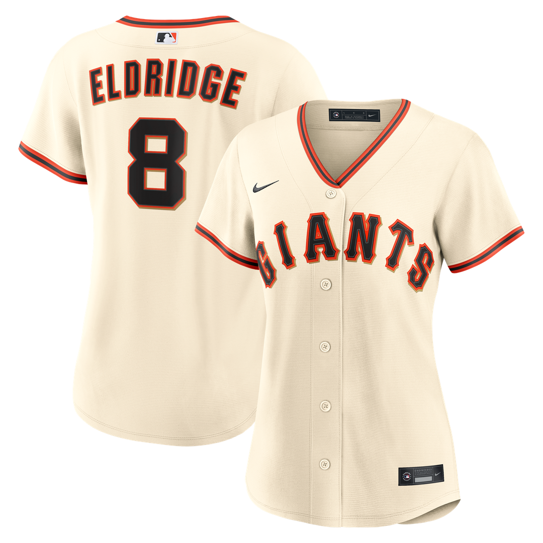 San Francisco Giants Bryce Eldridge Women's Home Replica Jersey | Cream