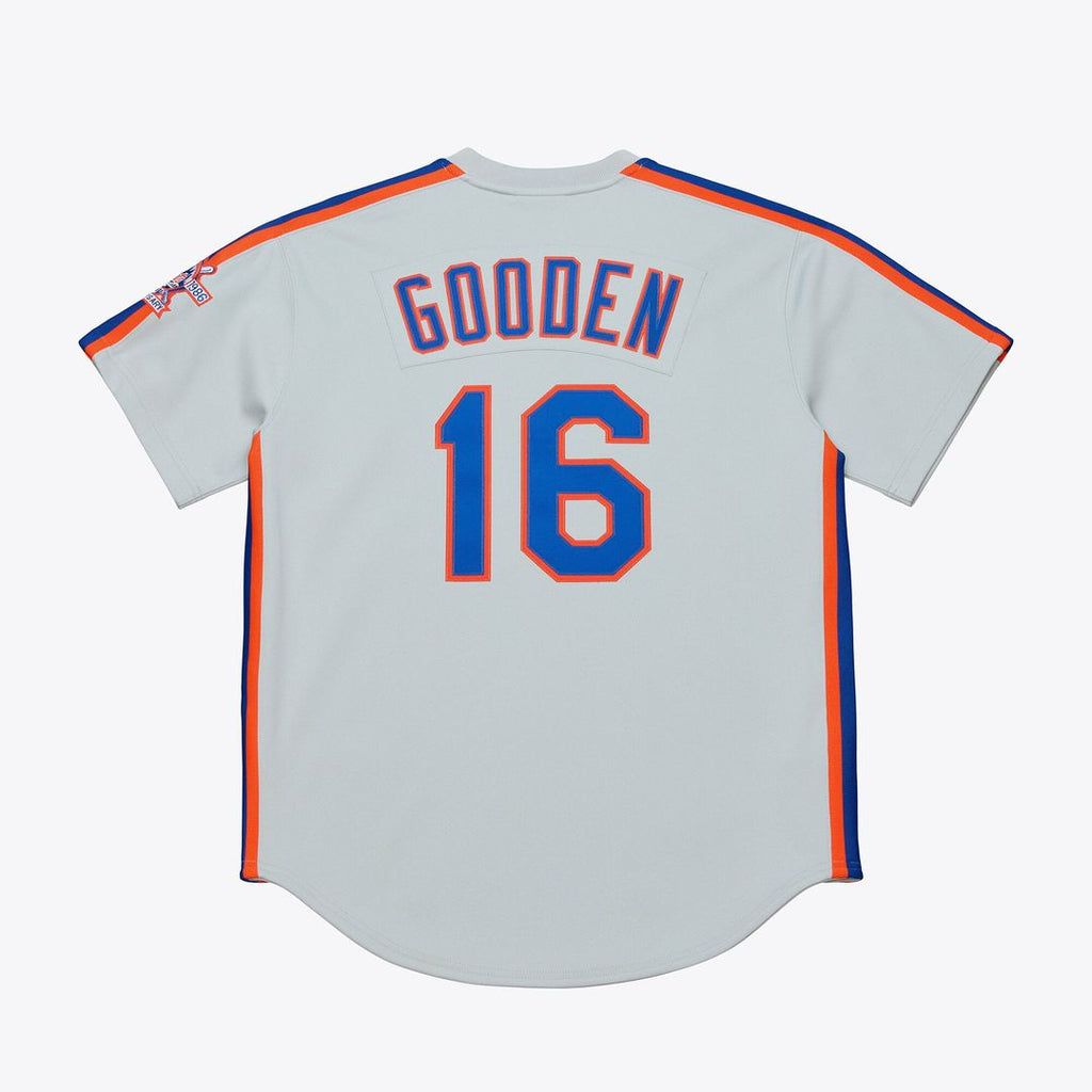 New York Mets Dwight Gooden 1986 Authentic Jersey | White