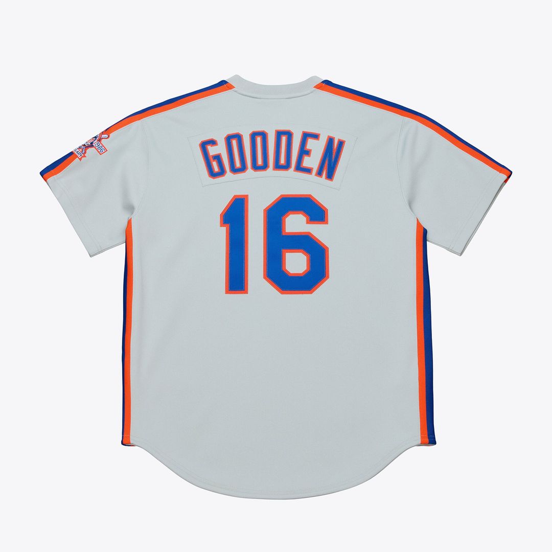 New York Mets Dwight Gooden 1986 Authentic Jersey | White
