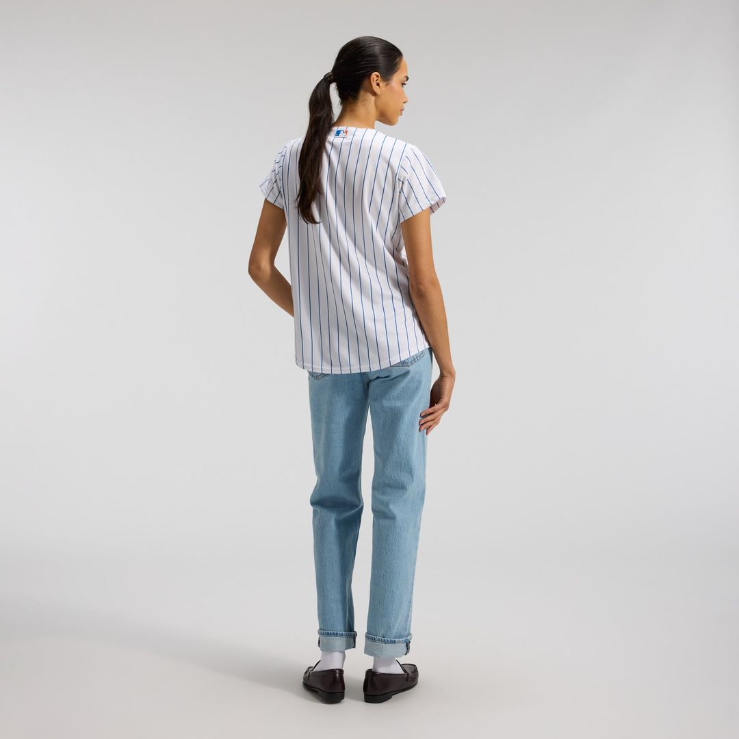 New York Mets Women's Home Replica Team Jersey | White