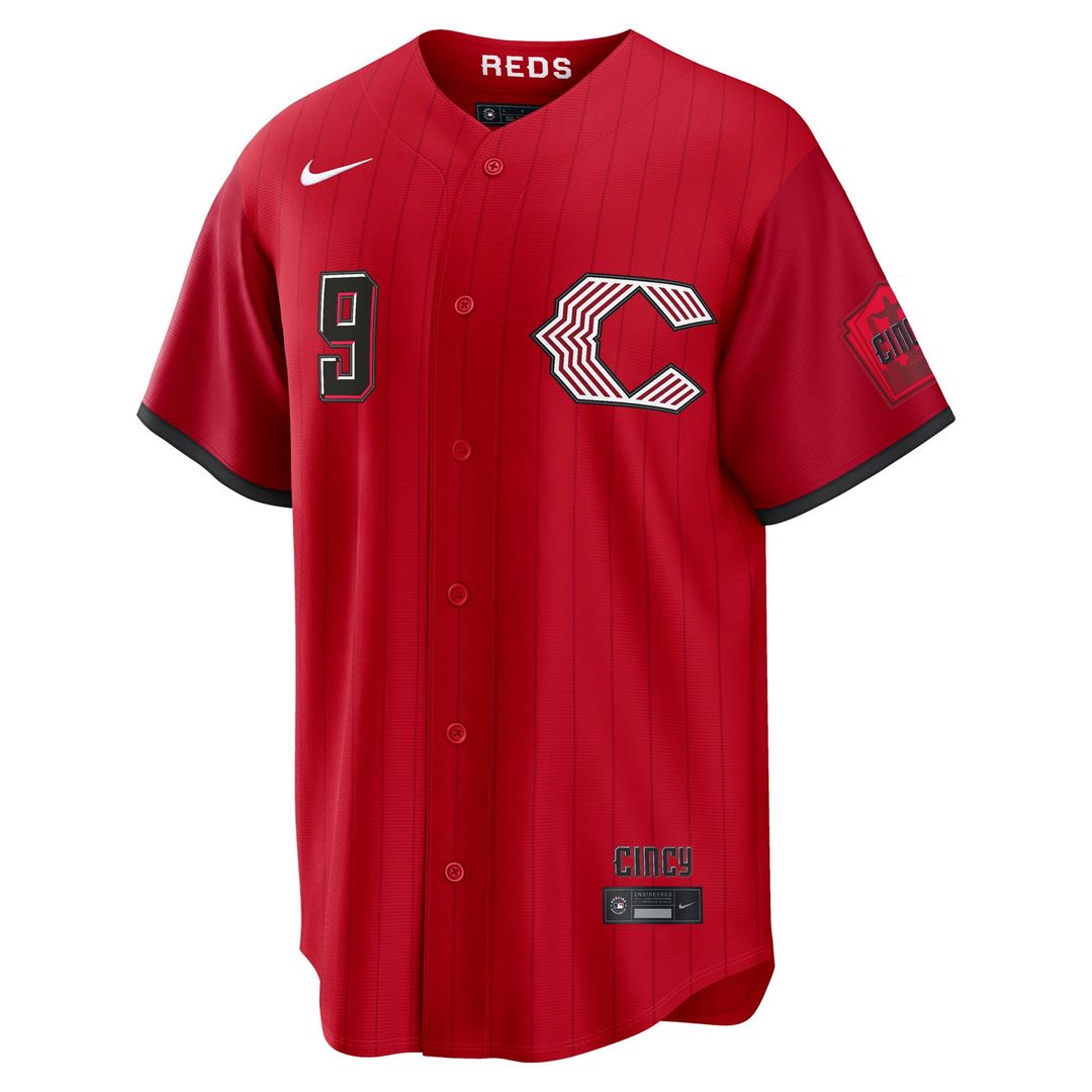 Cincinnati Reds Matt McLain 2026 City Connect Stadium Jersey | Red