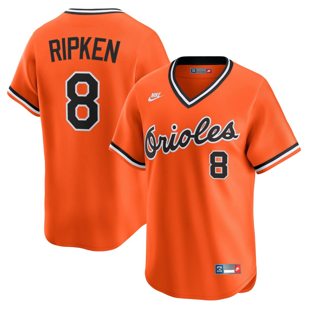 Baltimore Orioles Cal Ripken Sr. Throwback Cooperstown Limited Jersey | Orange
