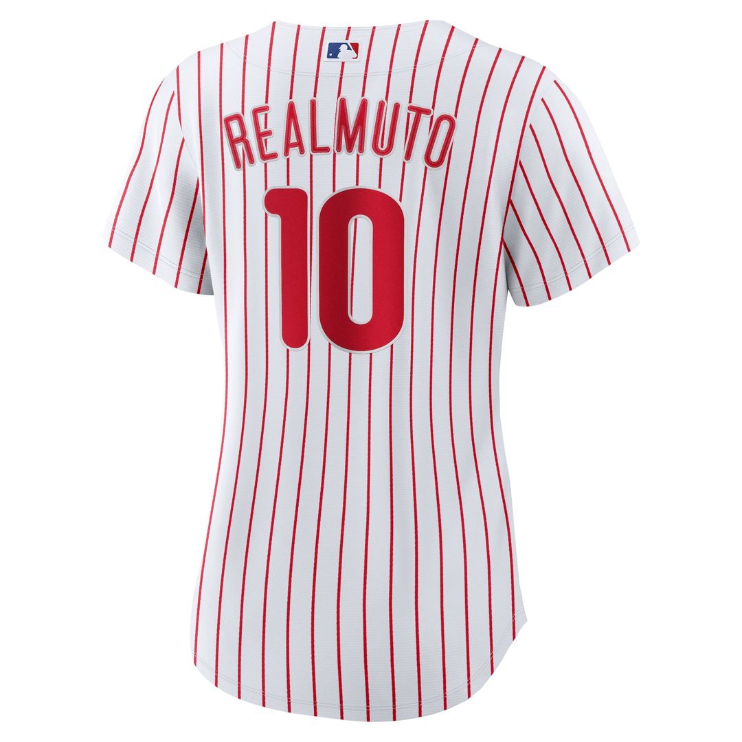 Philadelphia Phillies J.T. Realmuto Women's Home Replica Jersey | White