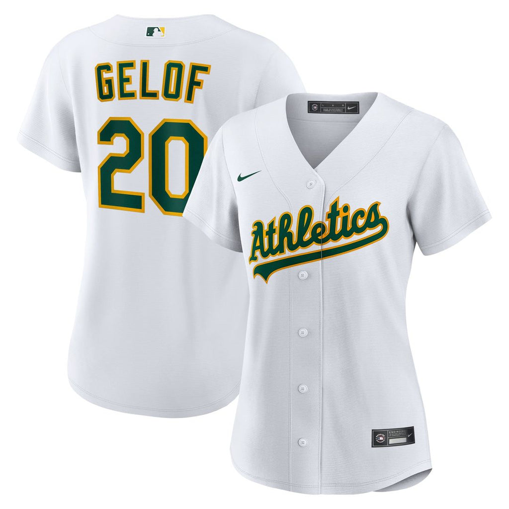 Athletics Zack Gelof Women's Home Replica Jersey | White